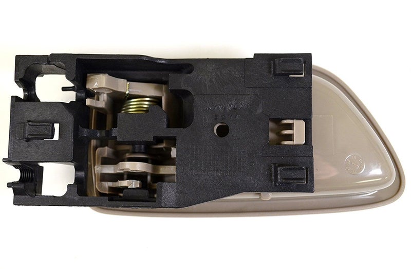 Eynpire 8017 Front/Rear Left Driver Side Interior Door Handle Beige/Tan Compatible with 2001-2007 Toyota Sequoia; 2004-2006 Toyota Tundra (Crew Cab Only) - Image 2